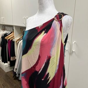 Multicolor Abstract Women's Skirt